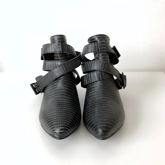 Matisse x Ascot Friday Talon Strappy Booties - Picture 3 of 8